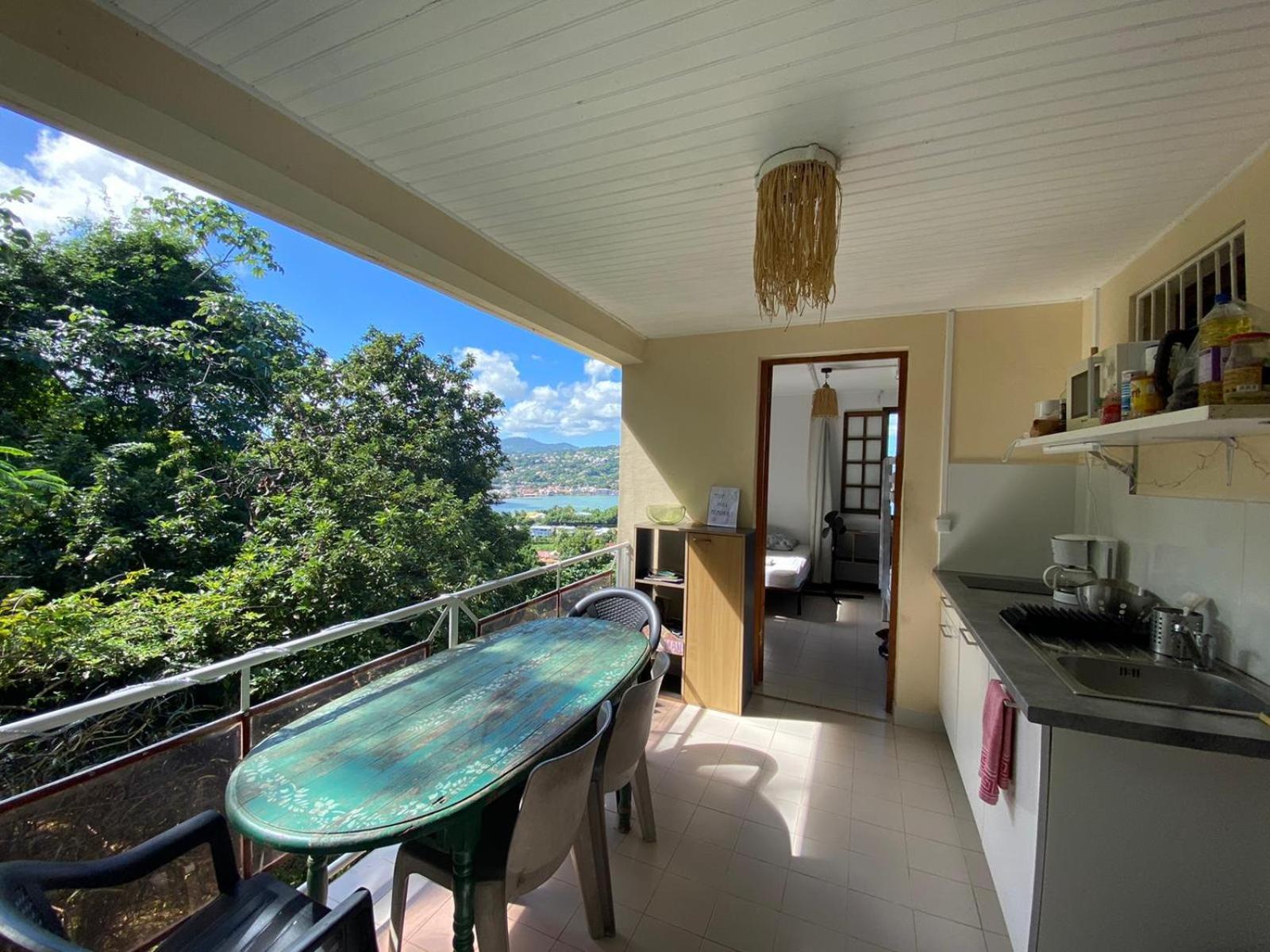 Top Hill Hostel- Martinique- Auberge Dortoir La Trinité Dış mekan fotoğraf